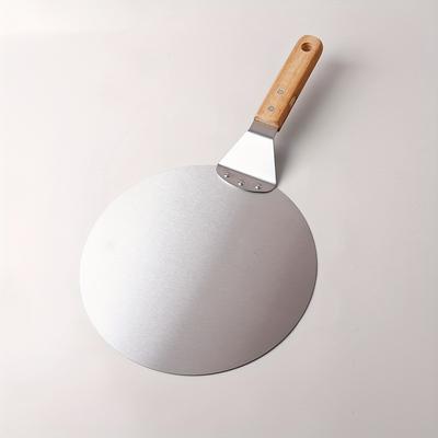 1pc, Stainless Steel Steel Pizza Peel, Pizza Lifter, Cake Safe Transfer Shovel, Baking Tools, Kitchen Gadgets