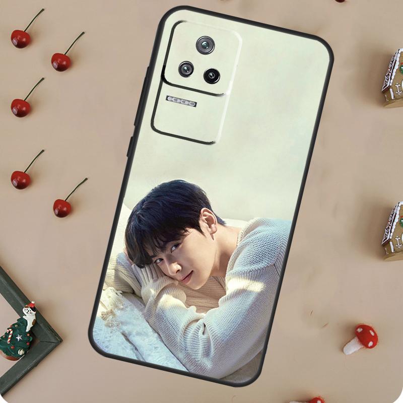 

Cha Eun Woo Korean actor singer Case For Xiaomi 14 13 11T 12T 13T Pro 12 Lite POCO X6 X3 X4 X5 M6 Pro M5s F3 F5 Pro Cover POCO M5s