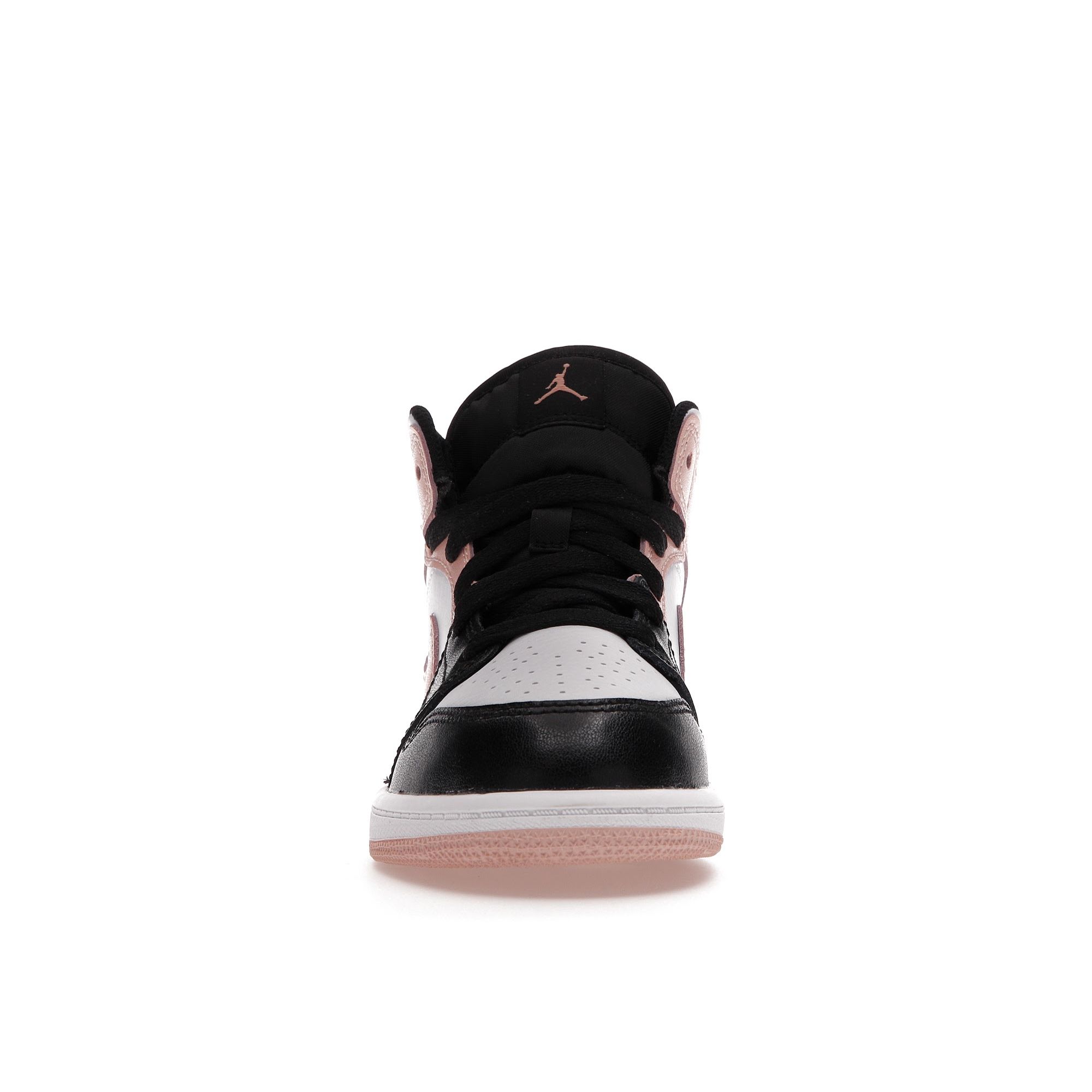 Детские кроссовки Air Jordan 1 Mid PS Crimson Tint White Black 640734-133 28 — фото 3