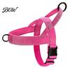 No-Pull Dog Harness with Handle, Adjustable Reflective Harness, Heavy-Duty Padded Nylon for Medium Large Dogs Walking Training Easy On Off
