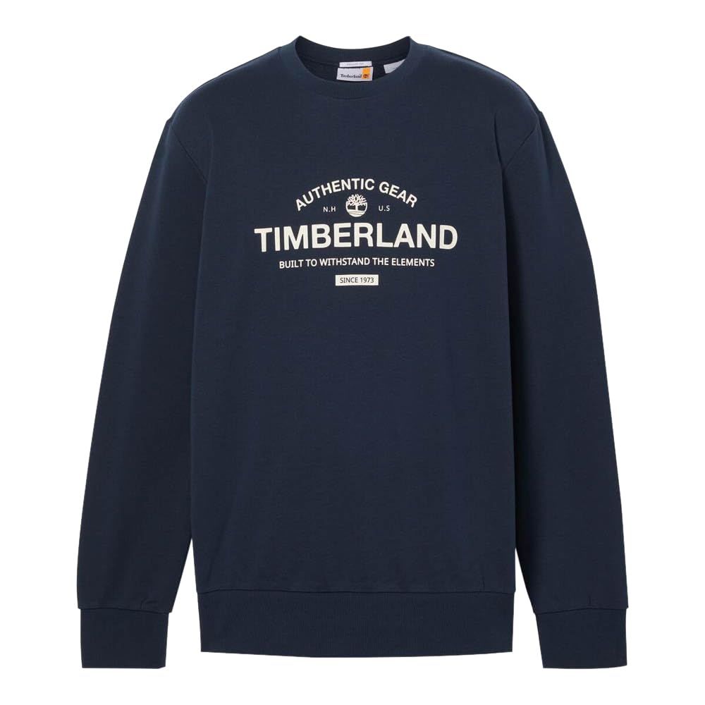 

Мужской свитшот Timberland Workwear Label из петельчатого футера, темно-сапфировый, размер TB0A2PRK4331