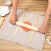 12 Pcs Pottery Tools 1 Wood Rolling Pin 1 Pottery Wedging Board/Linen Tablecloth and 10 Pcs 5 Size