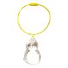 1/6Pcs Cat Style Memorial Keychain Pendant Transparent Cat Hair Storage Bottle Key Chain Pet Memorial Accessories