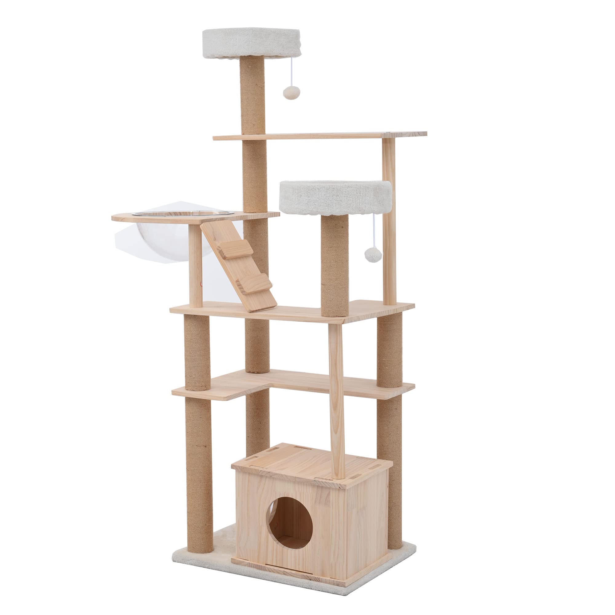 

OSJ Кошка Кошка Домашний питомец Домашний питомец Натуральный Поставляется с пеньковой веревкой Царапание Включает Легкое для очистки пространство Множество закругленных Стационарный Стильный Башня, Башня, Дом,