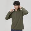 Mark Huafei Men's Warm Fleece Long Sleeve T-Shirt