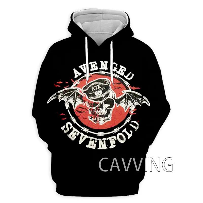 

Новые модные женские/мужские 3D-принты Avenged Sevenfold Rock Hoodies Hooded Sweatshirts Harajuku Hoodie Sweatshirts Tops H03 5XL