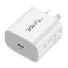 PD35W Universal Type-C Mobile Charger with AU, UK, and EU Compatibility