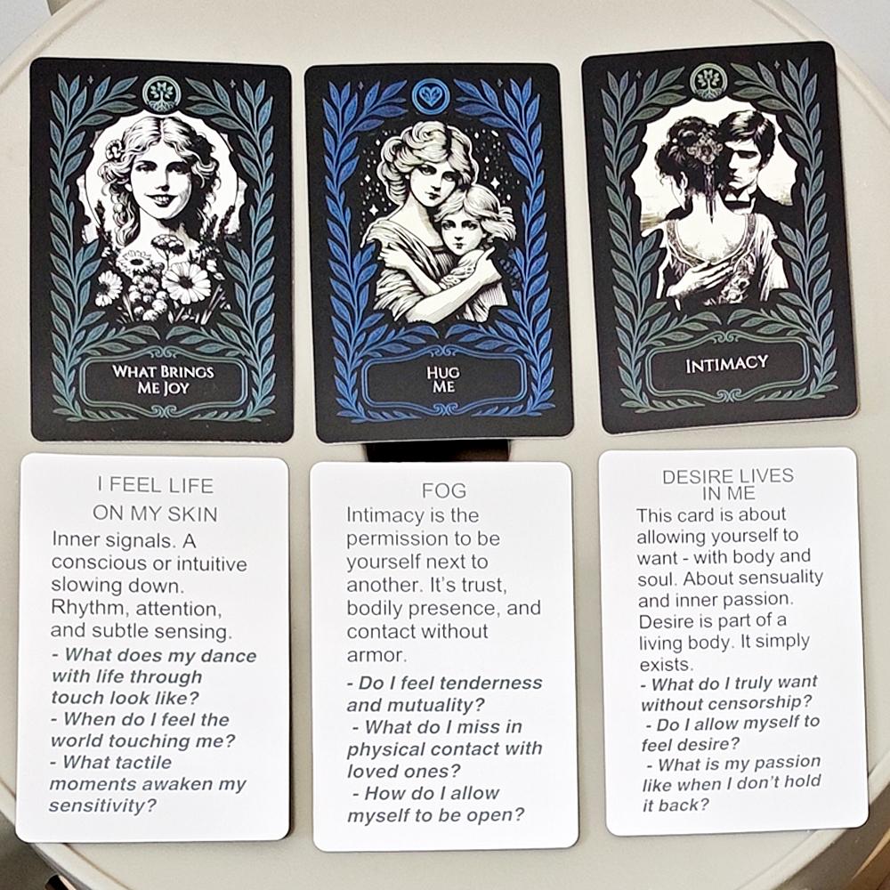 9*6cm SHE IS: A Mindfulness Deck for Becoming, Belonging & Being | 52 Reflective Prompt Cards