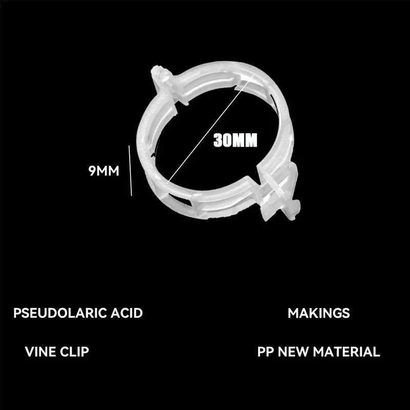 100-800PCS Plant Fixing Clips Reusable Plant Vegetables Vine Connects Fixing Tool Tomato Grafting Protect Garden Supplies