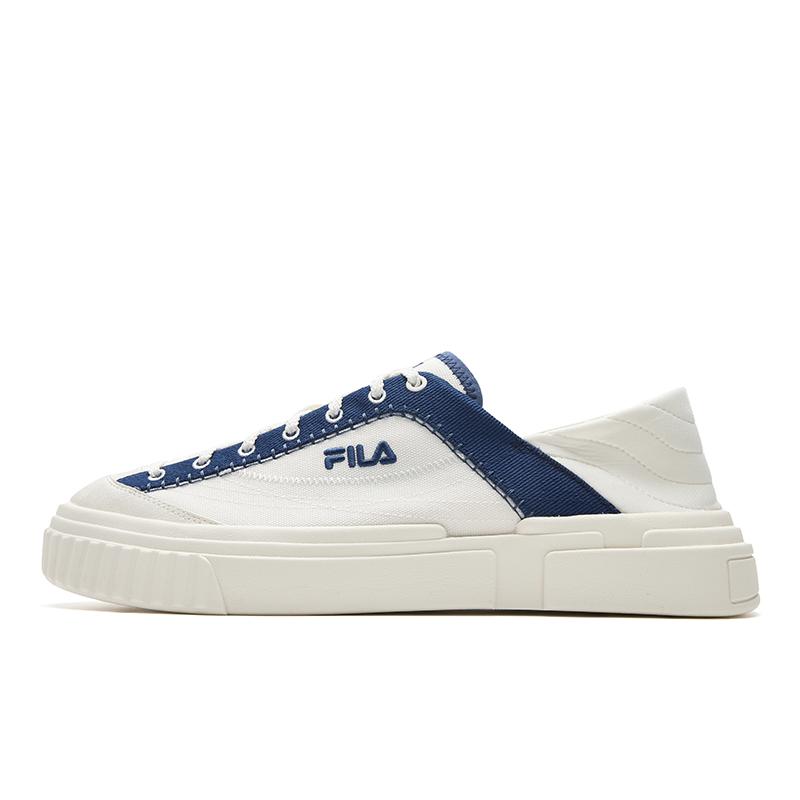 FILA MILANO Дышащие Легкие Низкие Кеды Мужские Бело-Синие F12M622309FWS 44