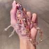 Boutique, Crystal Phone Chain, Ins Style, Luxury, Ladies, Wrist Pendant, Short Style, Phone Case Pendant, Beaded Chain
