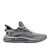 Men's shoes summer breathable thin mesh fly-woven men's casual shoes men's soft-soled dad black sneakers men's