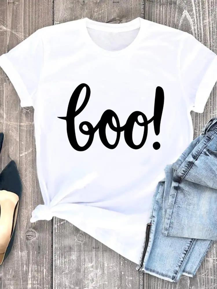 Witch Style Cute 90s Fall Autumn Style Halloween Thanksgiving Tees Ladies Clothing Clothes T Women Graphic Print Tshirts