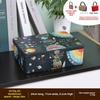 Compact Iron Lockable Storage Box For Toys Cosmetics Home Gift Organization