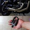 CNC Wide Fat Footpegs Foot Pegs  Rotating Footpegs Black  for  Dyna Sportster Iron 883 Fatboy Bobber