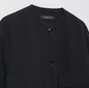 2024 Autumn Black Women's Casual Jacket with Pockets - European & American Style