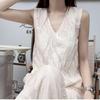Ethereal Embroidered Jacquard Extra-Long Ankle Dress - Summer 2026 Loose Plus Size Skirt