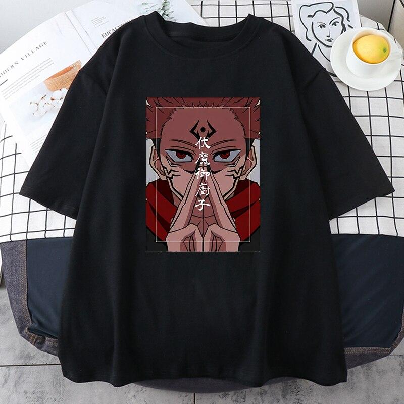 T shirts Woman Jujutsu Kaisen Japan 
