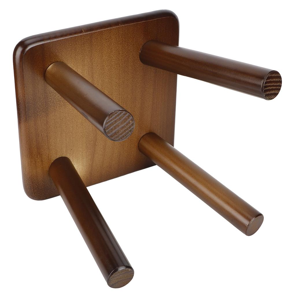 Multi Purpose Household Wood Stools Cute Small Bench Child St Furniture Stool( NutBrown )