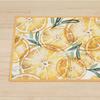 Senko Lemon Lime 2 Kitchen Mat, Interior Mat, Approx. 45 X 120 Cm, Yellow, Washable, 72688