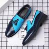 Leather Shoes for Men New Casual Leather Shoes Men Business Dress Leather Shoes Trend Versatile Loafers Pointed Toe Slip-On