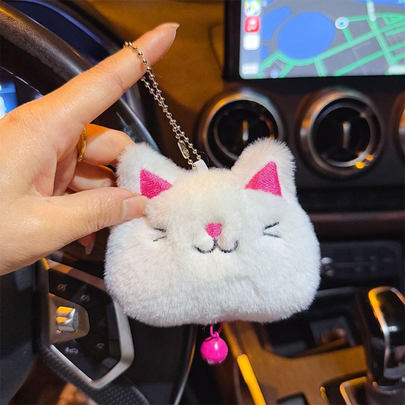 

Милый плюшевый кулон в виде свинки, креативная мультяшная кукла-кошка, брелок, аксессуары для сумки, аксессуары для одежды