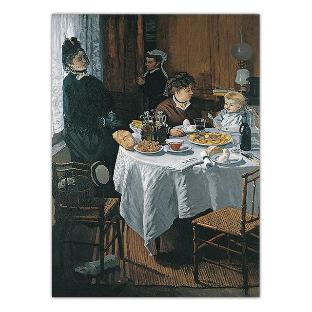 Francouzský Claude Monet Klasická olejomalba Domácí dekorace Obraz Umělecké plátno Obrazy na stěnu Plakát Obrazy na plátně Obrazy