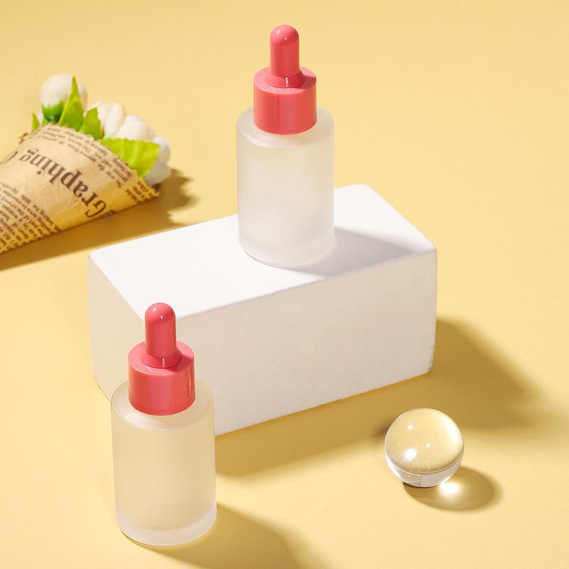 30ml Frosted Macaron Dropper Bottle - Transparent for Essential Oils and Essences