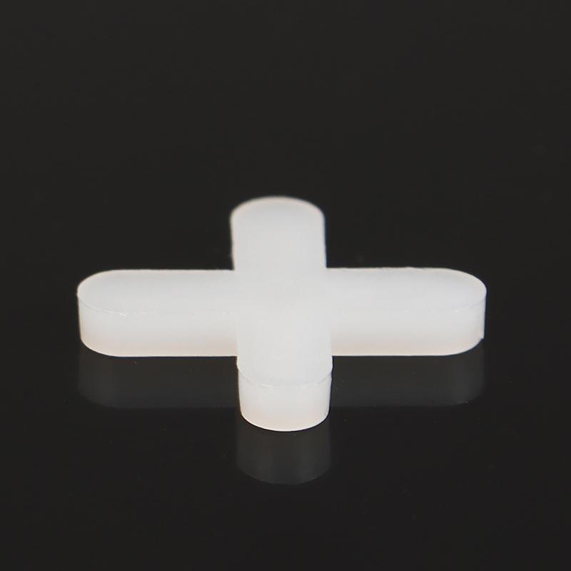 500Pcs 1/1.5/2/2.5/3/5Mm Ceramic Tiler Spacer Cross Plastic Tile Plumber Reuseable Leveling System Construction Tools