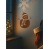 Rustic Snowman Metal Wall Art Vintage Christmas Home Decor Iron Craft