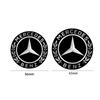 CQN1 4PCS 56mm 65mm Car Wheel Center Hub Emblem Sticker for MERCEDES BENZ W203 W204 W205 W209 W210 W211 W212 W176 W166 W163 W221