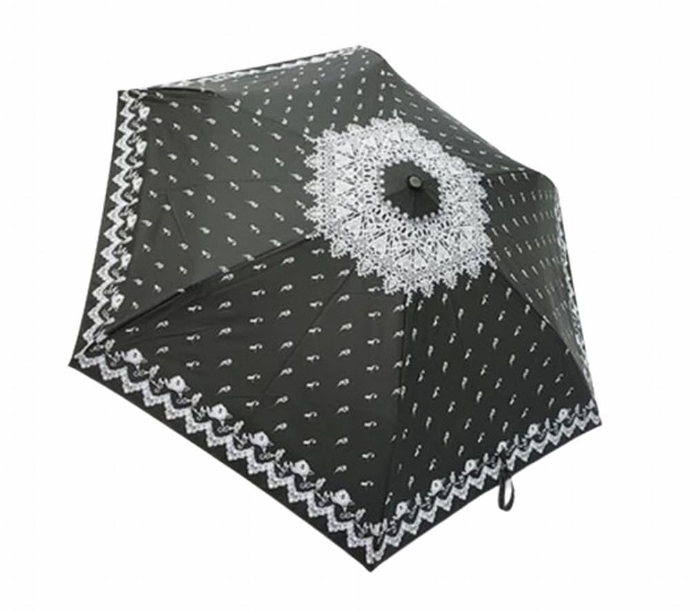 

UVION Складной Автоматический Подходит для Солнца и УФ Узкий Тефлоновый Супер 6 Стильный Зонт Karuclose, Открытие/Закрытие, Дождь, Защита, Дизайн, Покрытие, чёрный