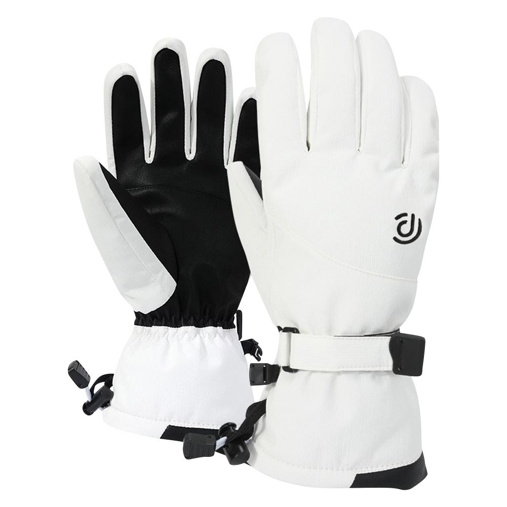 Winter Cycling Gloves Ski Gloves Water Resistant Touch Screen Thermal Riding Gloves Padded Sports Gloves for Running Cycling