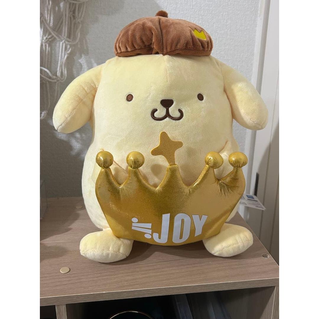 Sanrio  JOY x Pom Pom Purin L Plush Toy Near Joy