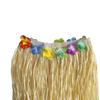 -Rock, Grass Skirt, Women's Bast Rock with Flowers, Skirts for Carnival, Costume Parties