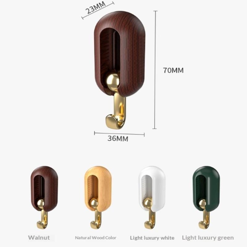 4Pcs Multi-Purpose Hooks Non-Perforated Hook Home Hook Strong Adhesive Wall Hanging Wall Load-Bearing Non-Marking Hook Wall