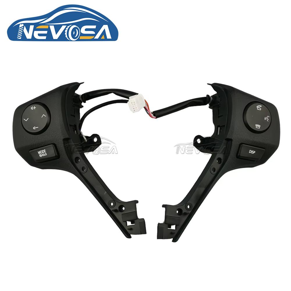 NEVOSA 84250-02560 Buttons Phone Steering Wheel Audio Control Switch Button For TOYOTA Corolla RAV4 Etios 2014 2015 2016 2018 84250-02560