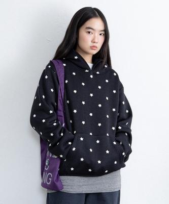 Star Hoodie_Black(Ik2Fffm410A)