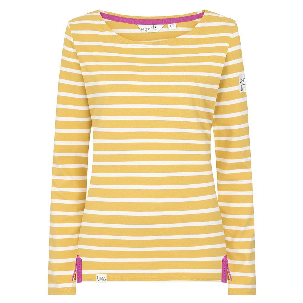 Lazy Jacks Womens/Ladies Striped Breton Top