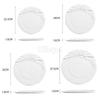 white round Ceramic creative Dinner steak Plate Irregular Texture Dessert Dish Snack Pasta Flat Restaurant Specialty Tableware