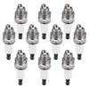 Set Of 10 Ceramic Iridium Spark Plugs Fit For Brush Cutters Echo GT-200I 5574