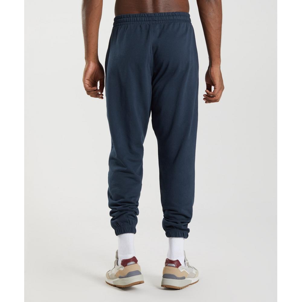 Gymshark Essential Oversized Joggers Navy A2a7t Ubcy