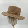 Autumn Winter 100% Wool Hat Bell Hat Women's French Elegant Retro Hepburn Autumn and Winter Celebrity Pearl Wool Felt Bucket Hat