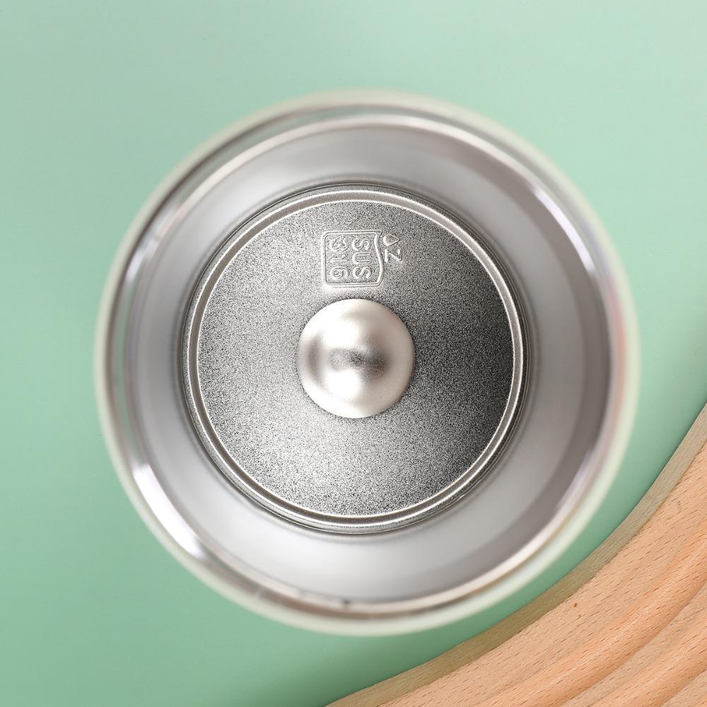 Solid Color Stainless Steel Cup Simple Water Bottle Durable Insulated Coffee Mug  Travel