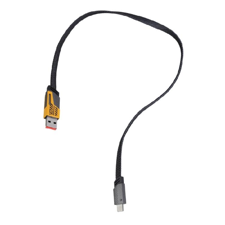 

Подвійний Type C + USB на Type C Кабель для синхронізації даних 2-в-1 Кабель для швидкої зарядки 65 Вт Потужність та 480 Мбіт/с Передача