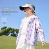 ASK JUNIOR Girls' Summer UV Protection Cooling Jacket