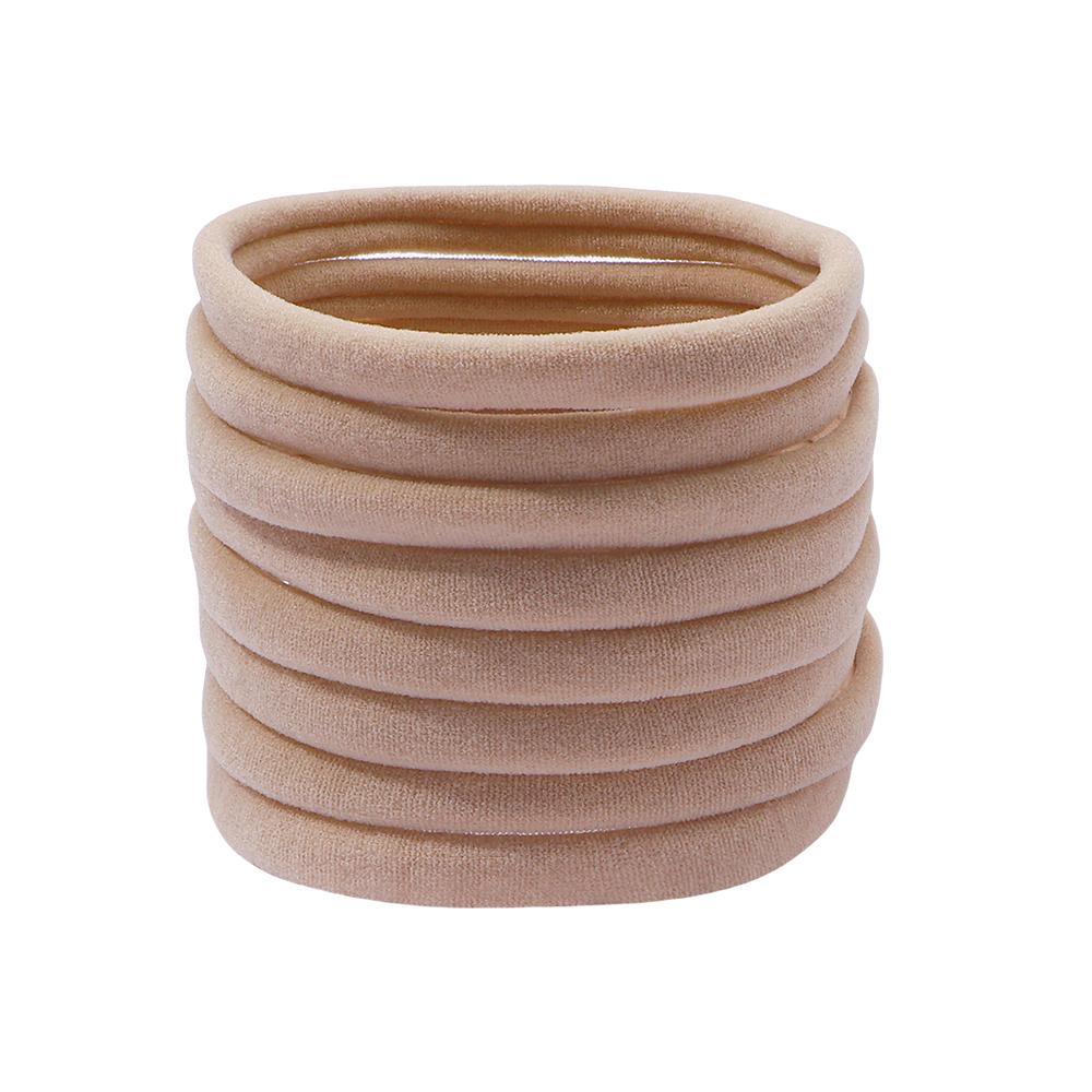 10/30 STÜCKE/Set Damen Mädchen Basic Haargummis Einfache Unifarben Elastisches Stirnband Haargummis Haarbänder Haarschmuck Pferdeschwanzhalter