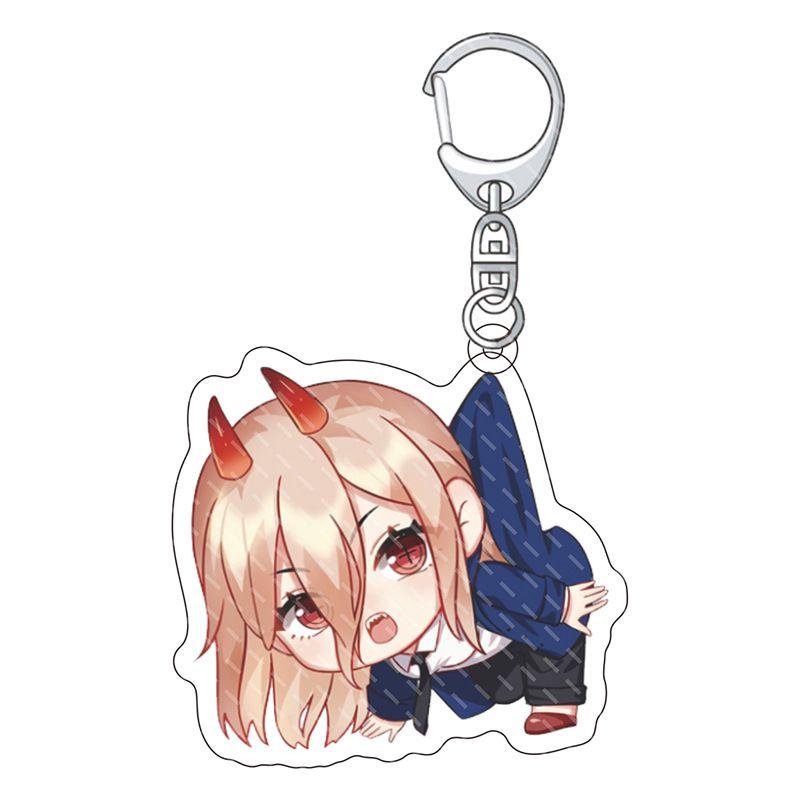 Adorable Chainsaw Man Pochita Keychain Perfect For Anime Fans!