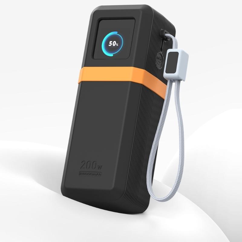 Silicone Case for 200W 25000mAh PB728 Power Banks Portable Chargers Protective Case Travel Carrying Case Storage Bag
