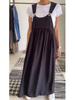 2024 Summer Women's Hot-Selling European/American Cotton & Linen Long Sling Dress